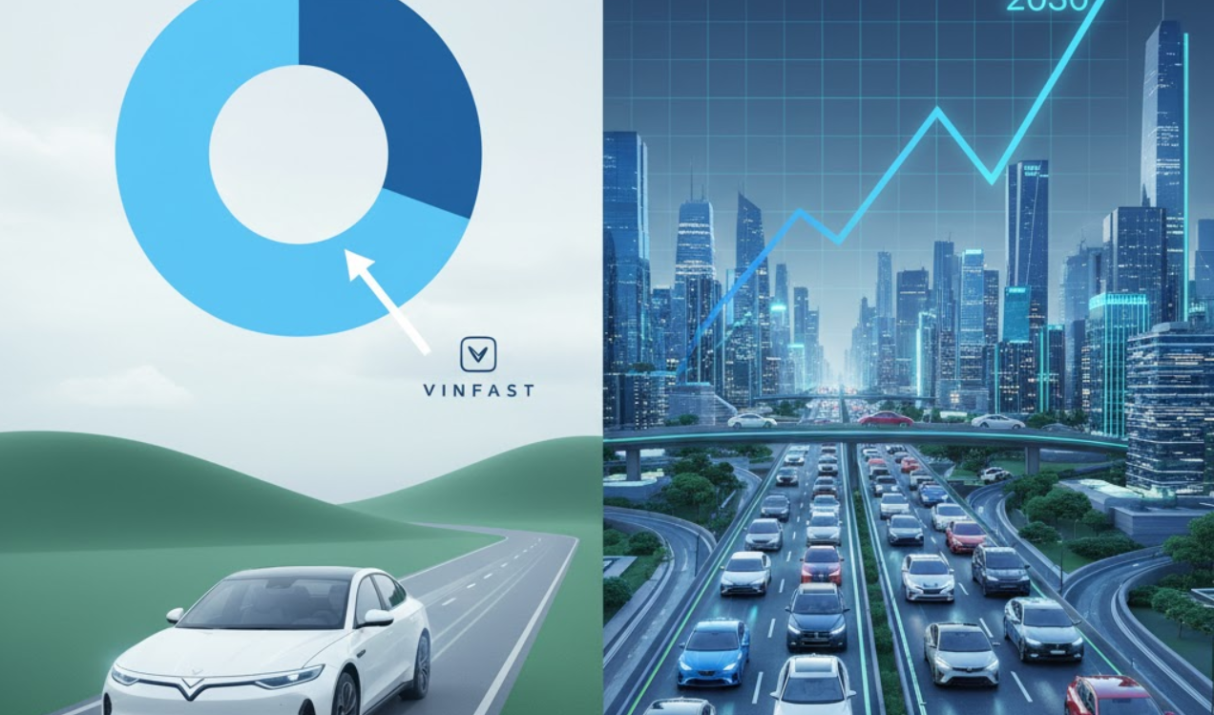 Xe điện tại Việt Nam: Thị phần hiện tại và dự báo tới 2030
