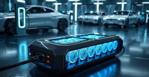 Giảm trọng lượng pin EV 2025 tăng phạm vi 30% minh họa công nghệ mới.