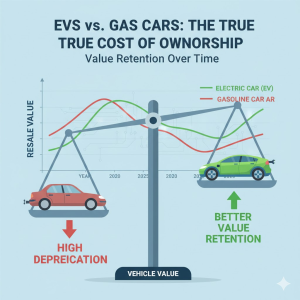 Xe Điện Mất Giá Nhanh Hơn Xe Xăng? Sự Thật & Dự Đoán Tương Lai