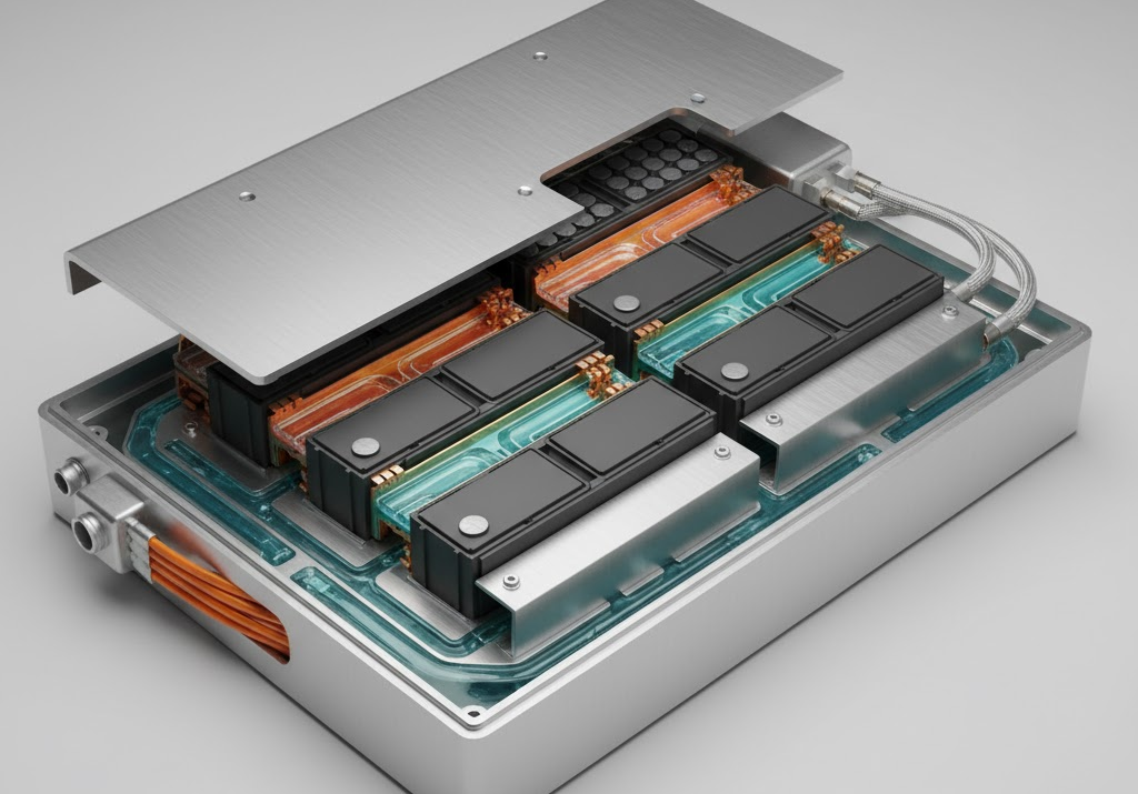 Vì sao pin xe điện cần làm mát bằng chất lỏng, không chỉ bằng gió?