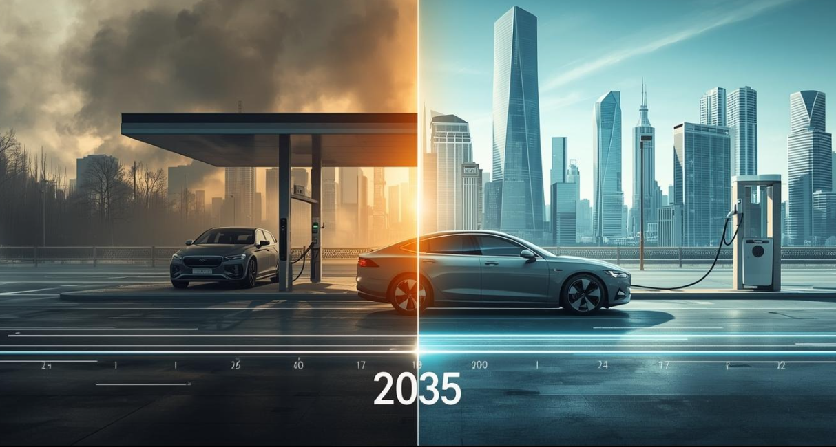 Liệu Xe Điện Có Thay Thế Hoàn Toàn Xe Xăng Vào Năm 2035