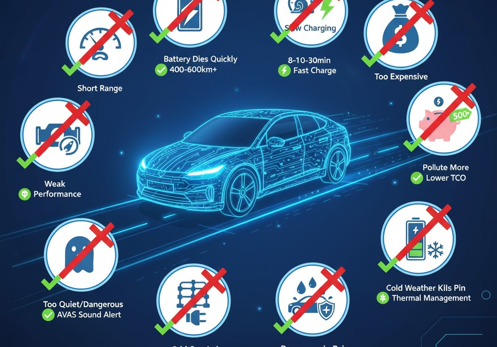 10 Hiểu Lầm Phổ Biến Về Xe Điện Cần Được “Giải Oan” Ngay Lập Tức