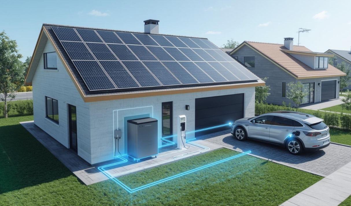 Có thể sạc xe điện bằng điện năng lượng mặt trời không? Giải pháp xanh và tiết kiệm cho tương lai