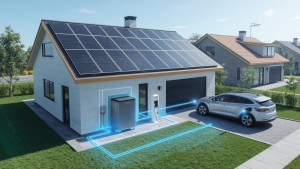 sạc xe điện bằng pin năng lượng mặt trời