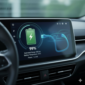 dòng sạc oto bị âm