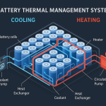 hệ thống quản lý nhiệt, BTMS, pin xe điện, làm mát pin, công nghệ ô tô điện, tuổi thọ pin, an toàn xe điện, sạc pin xe điện, cấu tạo xe điện, pin lithium-ion