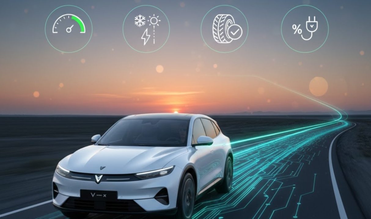 Mẹo tăng quãng đường xe điện – Cách giúp xe VinFast, Tesla, BYD đi xa hơn mỗi lần sạc