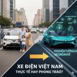 Xe điện ở Việt Nam thực tế hay phong trào