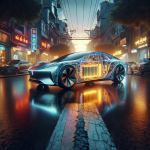 Cấu trúc cắt lớp của công nghệ pin Cell-to-Body (CTB) trên xe điện BYD Seal.