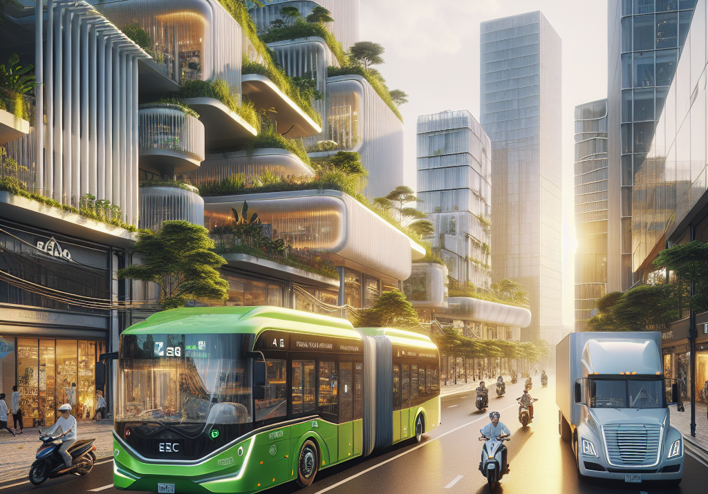 Xe tải điện/Bus điện (VinBus…): Tương lai của ngành vận tải Việt Nam