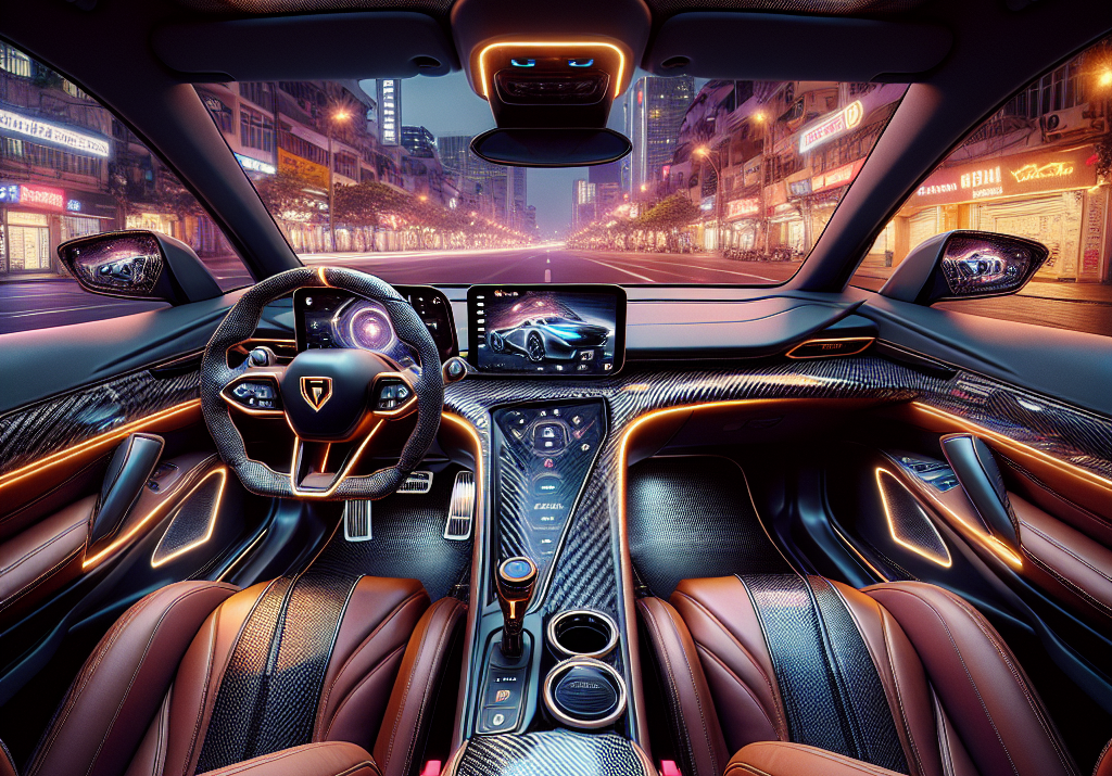 “Độ” nội thất: Bọc da, ốp carbon, lót sàn…