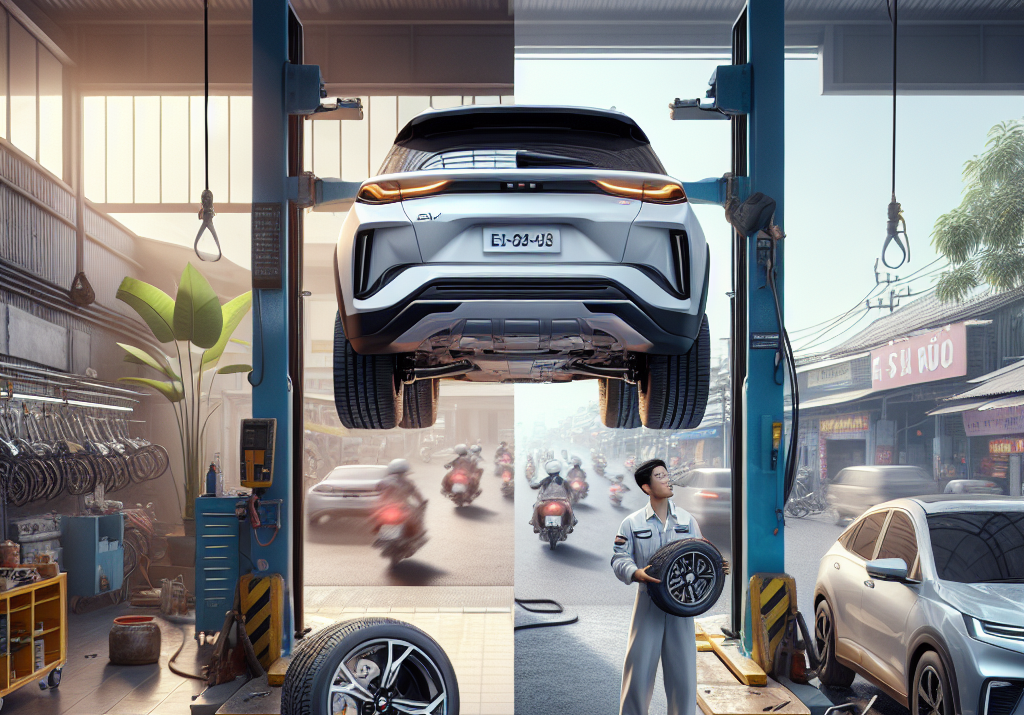So sánh chi phí thay lốp: Xe điện vs. Xe xăng (cùng kích cỡ)