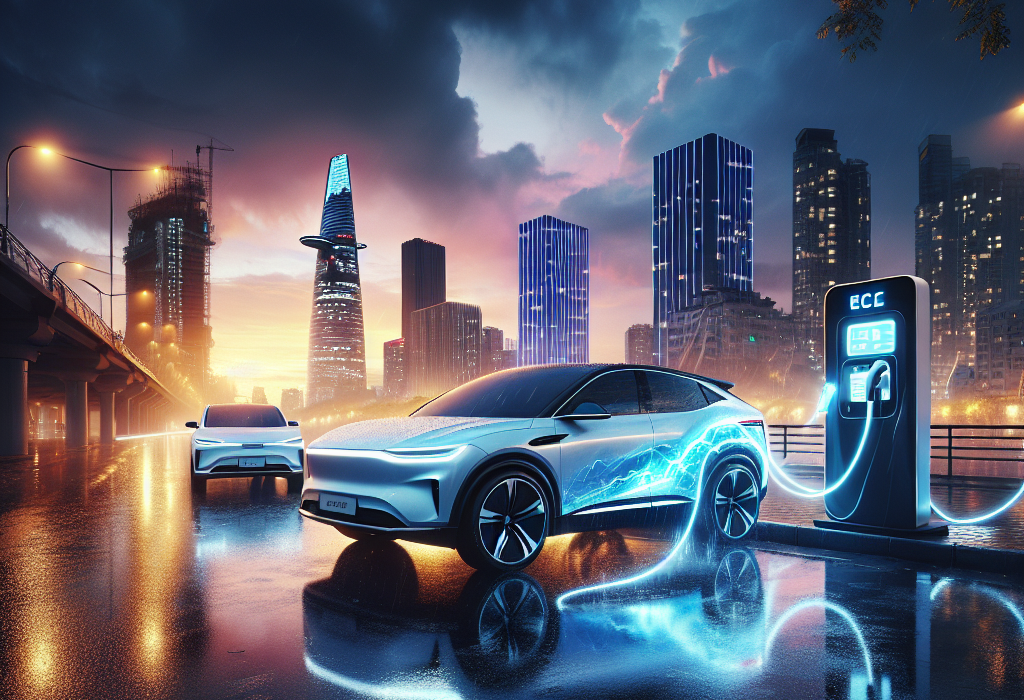 Biểu đồ đường cong sạc nhanh của xe điện, cho thấy công suất sạc giảm dần khi mức pin tăng lên.