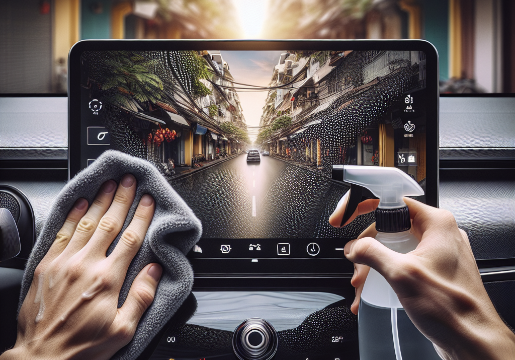 Cách làm sạch màn hình cảm ứng trung tâm (không xước, không hỏng)