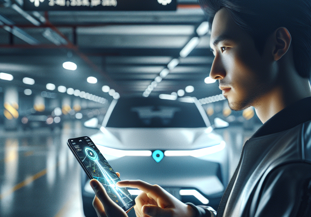 Mẹo dùng App để tìm xe trong bãi giữ xe rộng