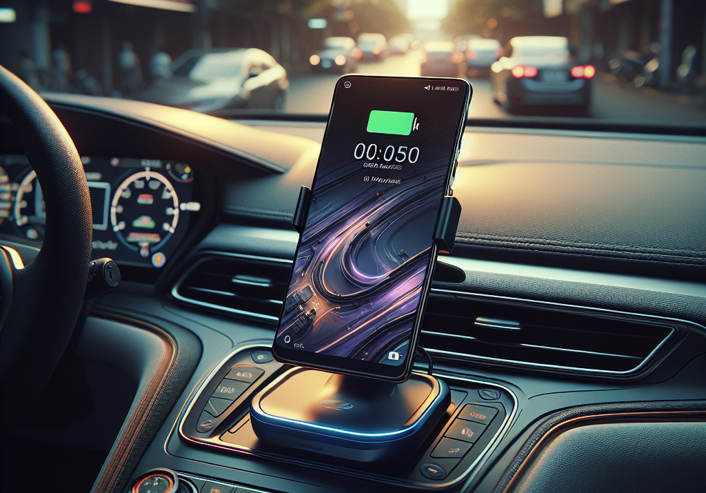 Lắp thêm sạc không dây cho điện thoại (nếu xe không có)