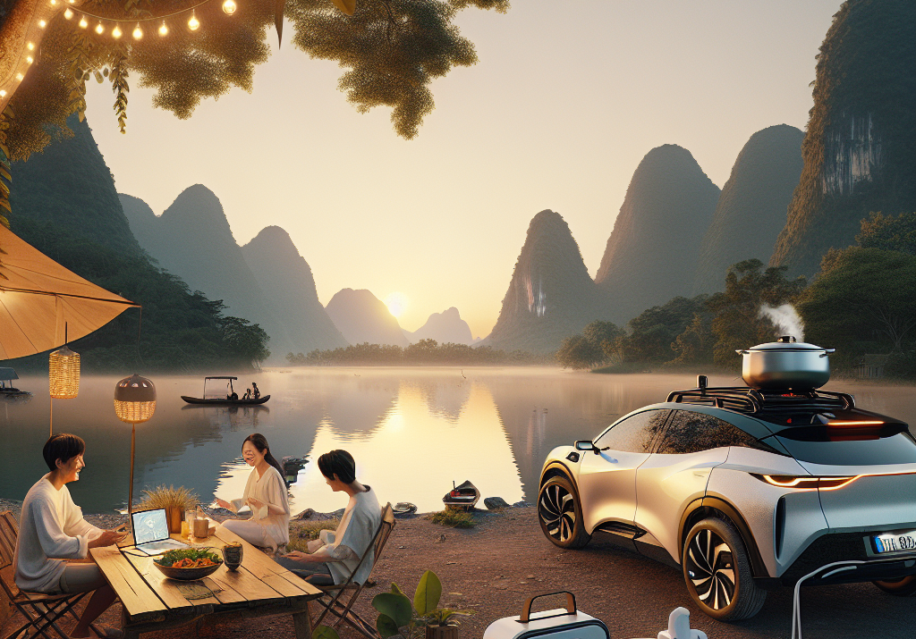 Kinh nghiệm dùng V2L khi đi dã ngoại (cắm gì, được bao lâu)