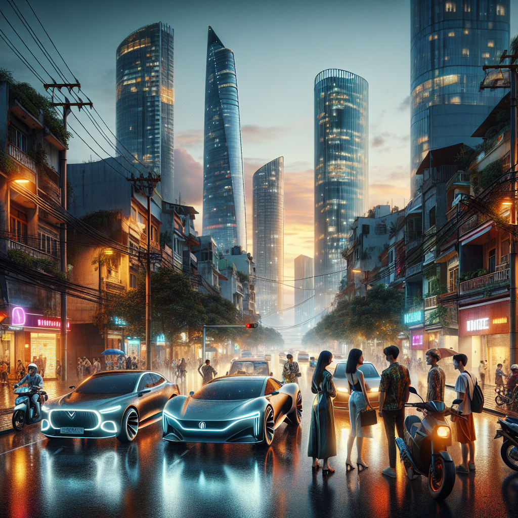 Dàn xe điện Trung Quốc gồm Nio, Xpeng và Zeekr đang được trưng bày tại một triển lãm ô tô.