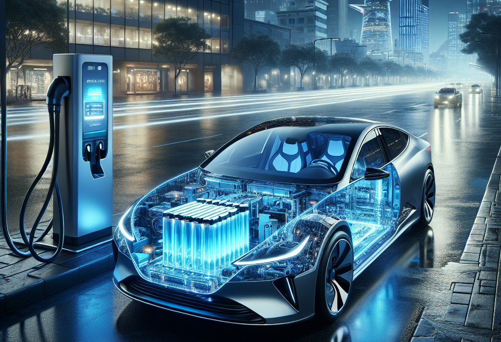 Cận cảnh một cell pin thể rắn công nghệ cao đang được phát triển trong phòng thí nghiệm.