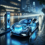 Cận cảnh một cell pin thể rắn công nghệ cao đang được phát triển trong phòng thí nghiệm.