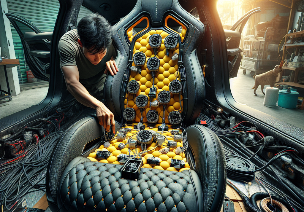 “Độ” ghế massage, làm mát ghế (cho bản thiếu)