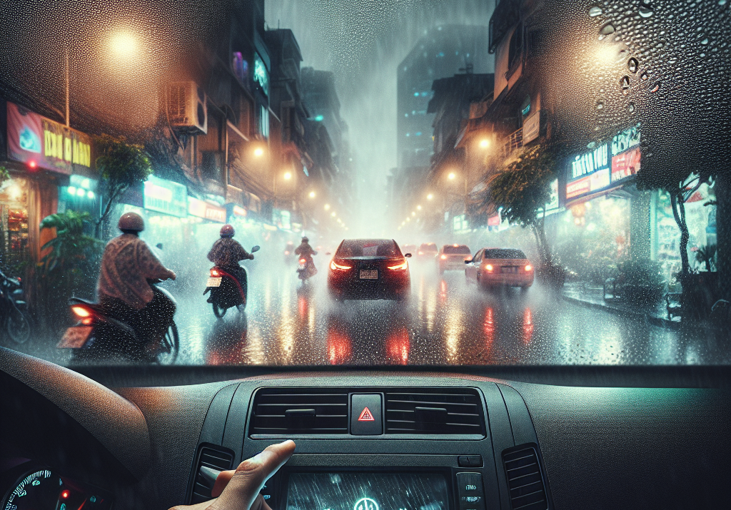 Mẹo xử lý nhanh khi kính lái bị hấp hơi bên trong (30 giây)