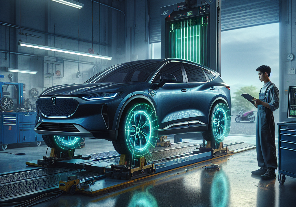 Căn chỉnh độ chụm (Alignment): Tại sao rất quan trọng với xe điện?