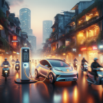 Một cell pin Natri-ion hình trụ đặt cạnh các tinh thể muối, tượng trưng cho nguồn nguyên liệu dồi dào và chi phí thấp.