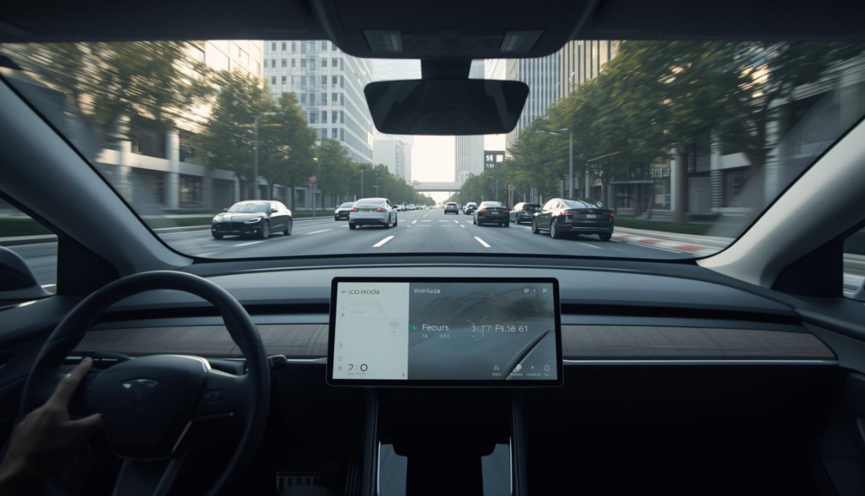 Xe điện bật chế độ Eco khi di chuyển trong đô thị để tiết kiệm năng lượng