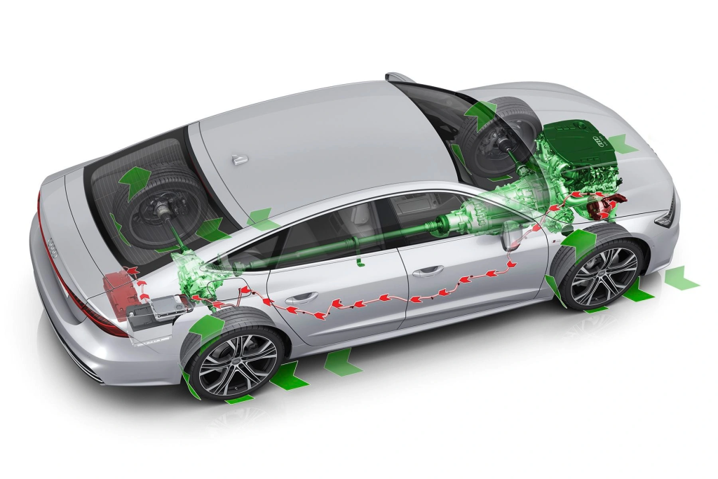 Sử dụng phanh tái sinh an toàn trên đường trơn trượt, chế độ regen thấp